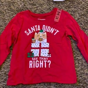 12-18 month long sleeve Christmas shirt